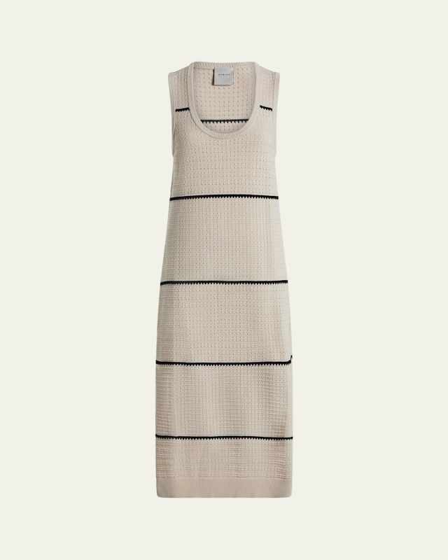 Scott Scoop-Neck Midi Dress